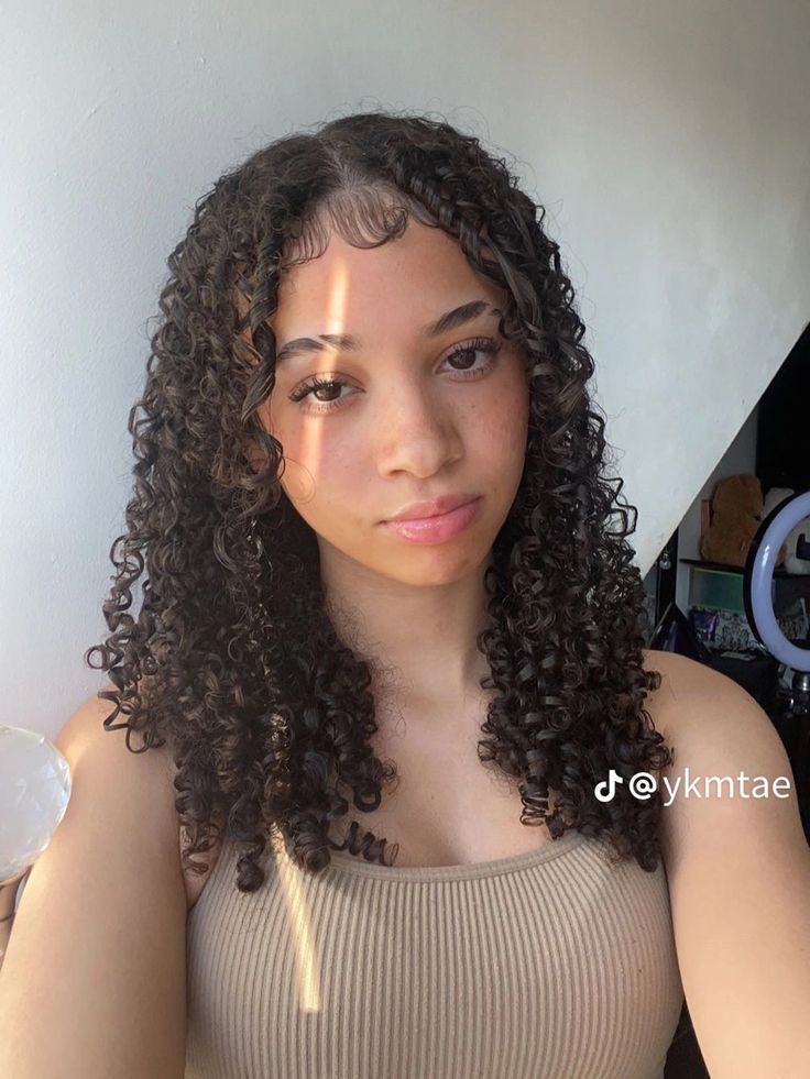 3b Hair, Mixed Curly Hair, Curly Hair Videos, Quick Natural Hair Styles, Curly Hair Photos, Cute Curly Hairstyles, Curly Hair Styles Easy, Beautiful Curly Hair, Hairdos For Curly Hair