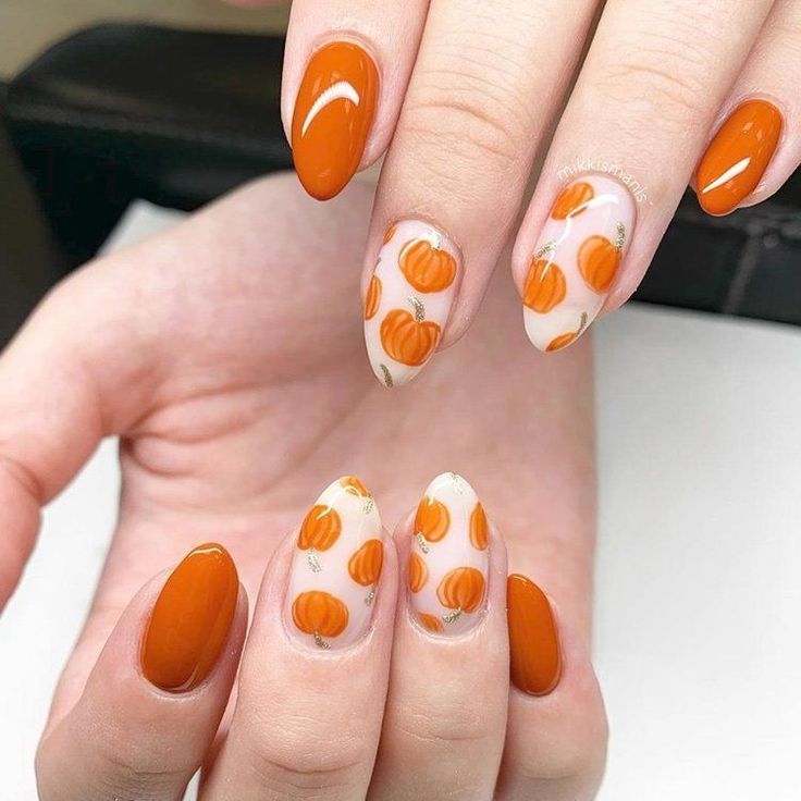 #fallnails #autumnnails #nailart #naildesigns #nailinspiration #nailsofinstagram #nailsoftheday #nailswag #nailgoals #nailtrends #nailfashion #nailaddict #naillove #nailstagram #nailspiration #nailsonfleek #nailstyle #nailpolish #nailobsessed #nailcommunity #nailjunkie #nailenvy #nailgamestrong #nailsonpoint #nailsofig #nailsoftheweek #nailsofthefall #nailsofautumn #nailsofseason #nailsoftheholidays #nailsofthedayfall Thanksgiving Nails Color, Pumpkin Nail Designs, Pumpkin Nail, Future Nails, Pumpkin Nail Art, Sophisticated Nails, Thanksgiving Nail Designs, Fall Manicure, Pumpkin Nails