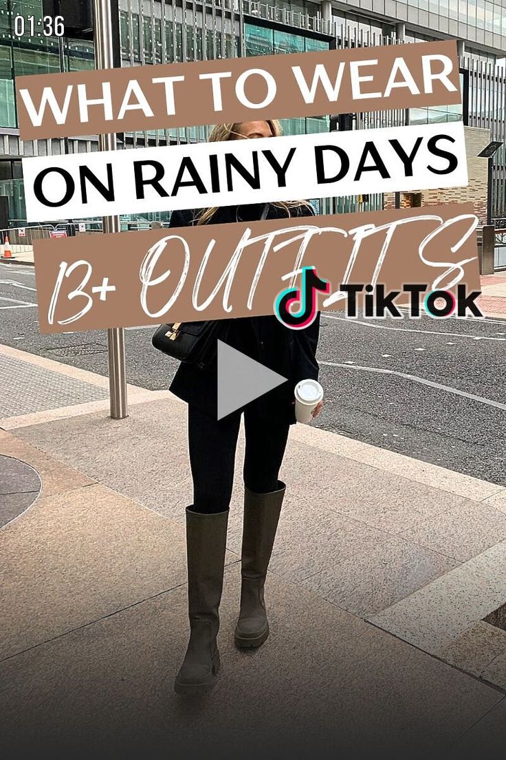 * Thinking about what chic outfits for rainy days to wear This post shows you insanely cute rainy day outfit ideas that are both practical and stylish for that rainy day outfit aesthetic. This includes casual rainy day outfits...rk rainy day outfits...iny day outfits for school...ring rainy day outfits...nter rainy day outfits...d fall rainy day outfi..?