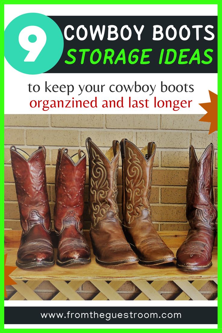 store cowboy boots Cowboy Boots Storage Ideas, Cowboy Boot Storage Ideas Closet, How To Store Boots In Closet, Cowboy Boot Display Bedroom, Boot Storage Ideas Closet, Boots Storage Ideas, Cowboy Boot Display, Diy Boot Storage, Boot Storage Closet