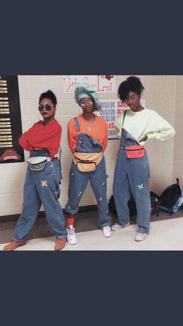 Tlc Costume Ideas, Tlc Outfits 90s Ideas, 90s Throwback Outfits Spirit Week, Tlc Costume, Tlc Outfits 90s, Tlc Group, Tlc Outfits, Spirit Week Ideas, Throwback Outfits