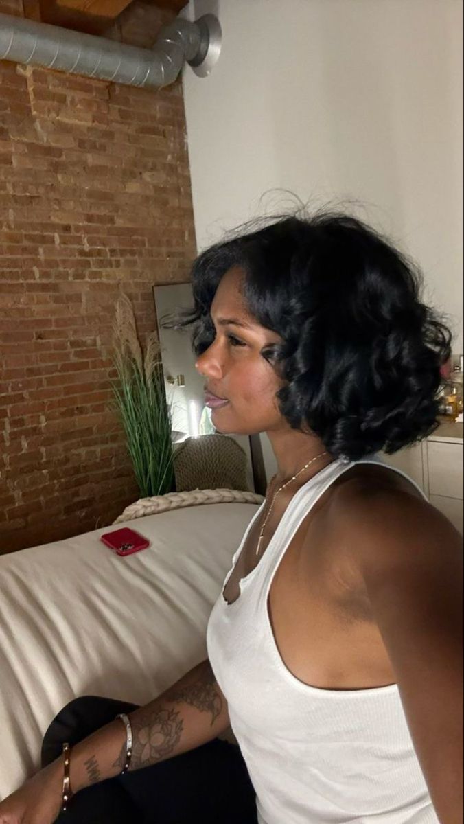 Hair Baddie, Pressed Natural Hair, Silk Press Natural Hair, Hairstyles Black Women, Hairstyles Black, Baddie Hairstyles, Aesthetic Hair, Pretty Hairstyles, Hair Hacks