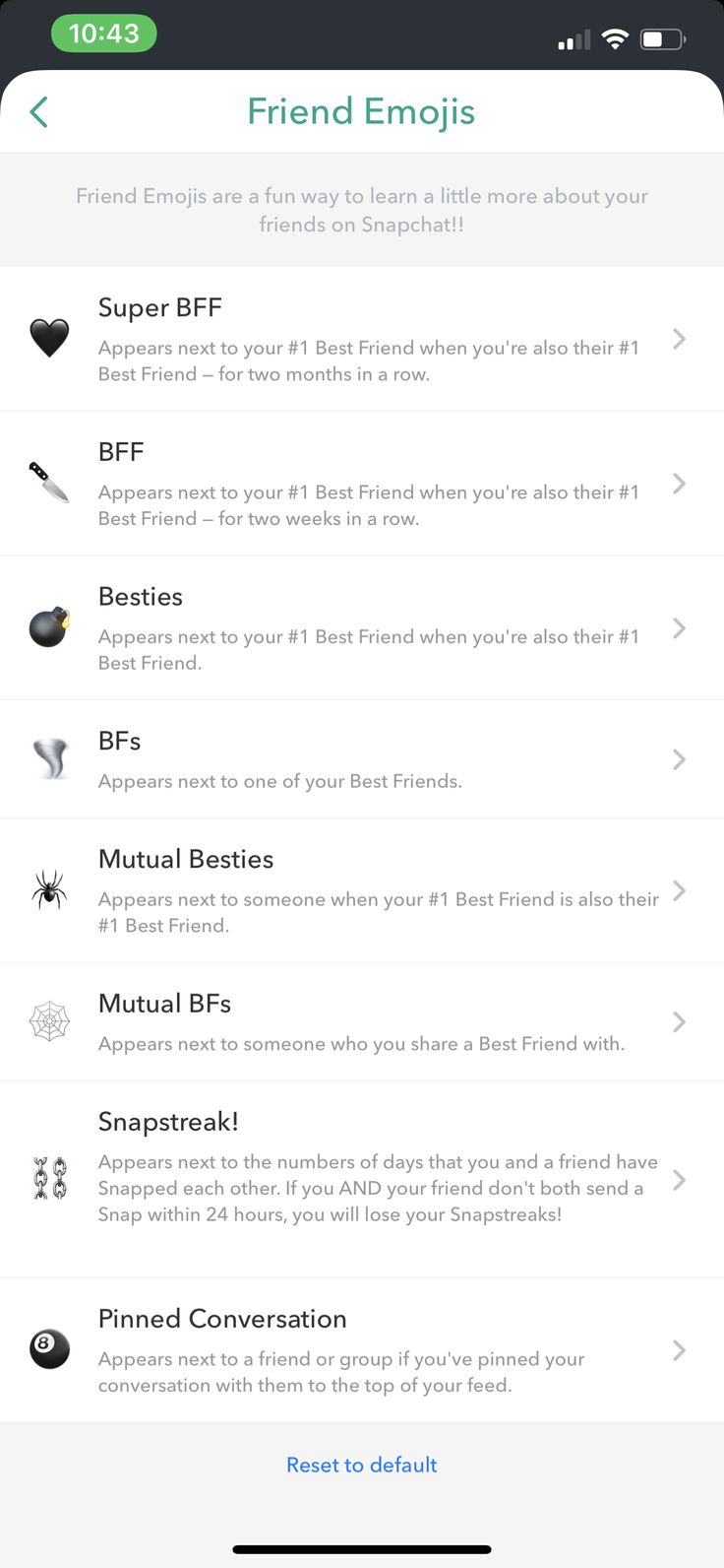 an iphone screen showing the menu for friends and friends on their cell phones, with text that