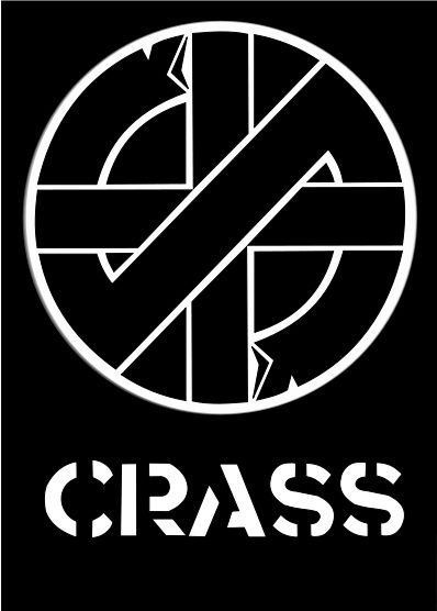 Crass logo stencil Crass Band, Punk Band Logos, Punk Bands Logos, Anarcho Punk, Punk Jacket, Classic Punk, Punk Movement, Band Art, Punk Art