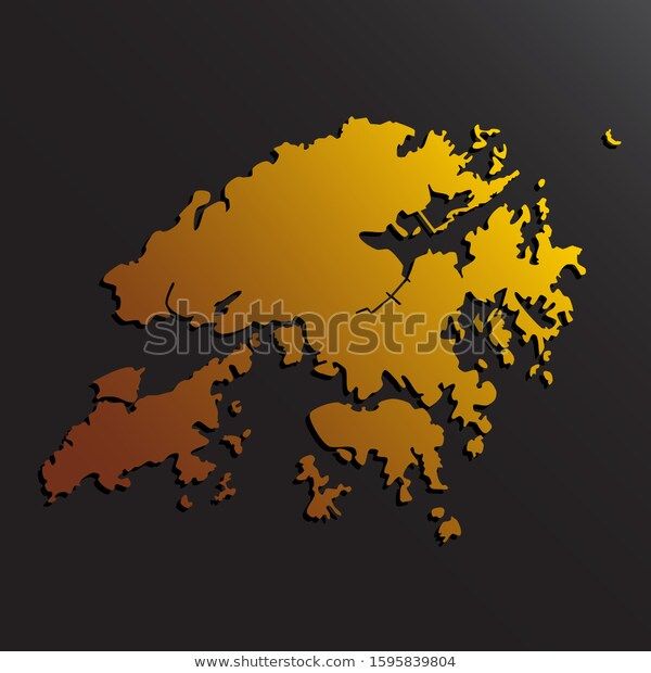 an abstract map of europe in gold and orange colors on black background with space for text