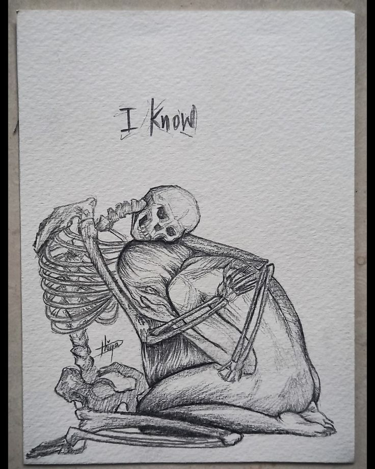 a drawing of a skeleton playing the violin