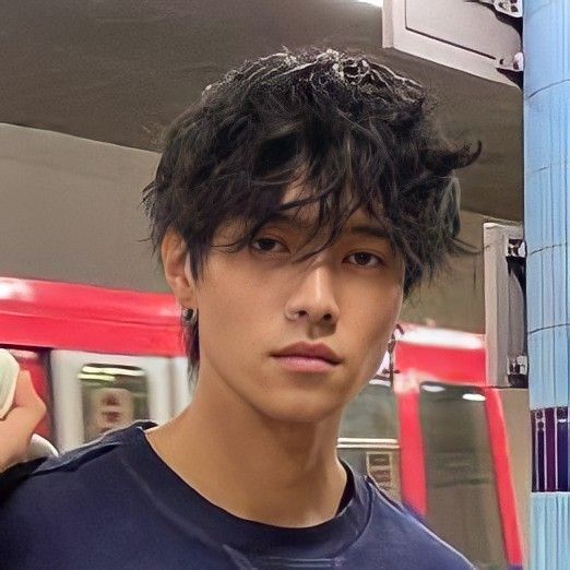 Black Hair Aesthetic, Boy Face, Pretty Ppl, Corte De Cabelo Masculino, Cute Asian Guys, Hair Reference, Aesthetic Guys, Attractive People, Character Aesthetic