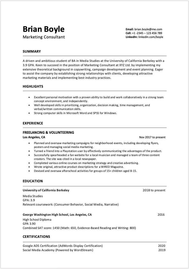 a professional resume template for an entry into the marketing assistant job, it is easy to use