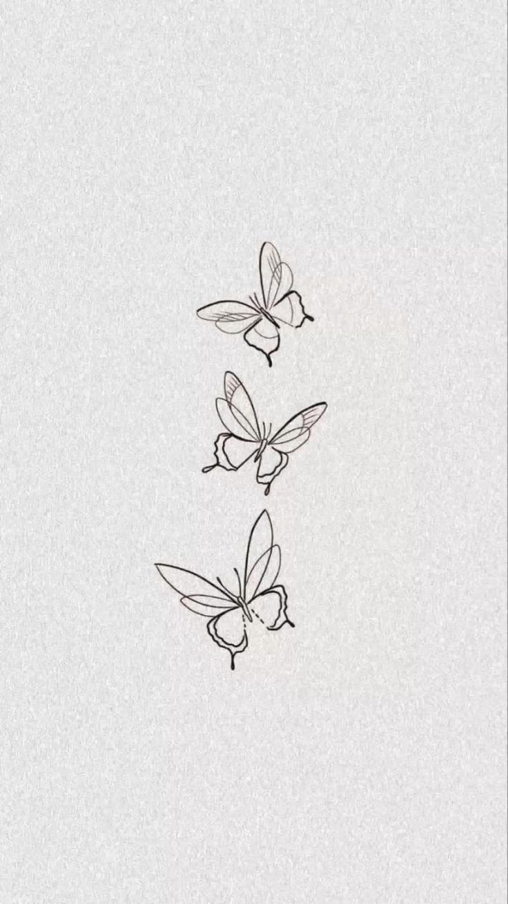 Butterfly Wallpaper 🦋🦋 | Tatuajes vintage, Tatuajes simplistas, Tatuajes petite Discreet Butterfly Tattoo, Cute Flower Tattoo Ideas, Easy Butterfly Design, Small Risk Tattoo, Butterfly Sleeves Tattoo, Tattoo Two Butterflies, Non Basic Butterfly Tattoo, Timeline Butterfly Tattoo, Butterfly Tattoo Between Chest