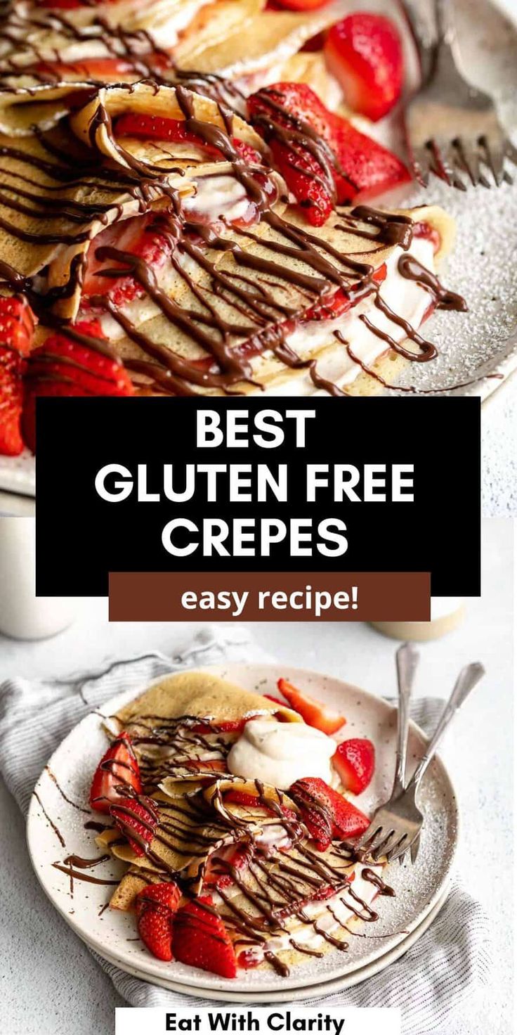 the best gluten free crepes recipe is easy to make and delicious