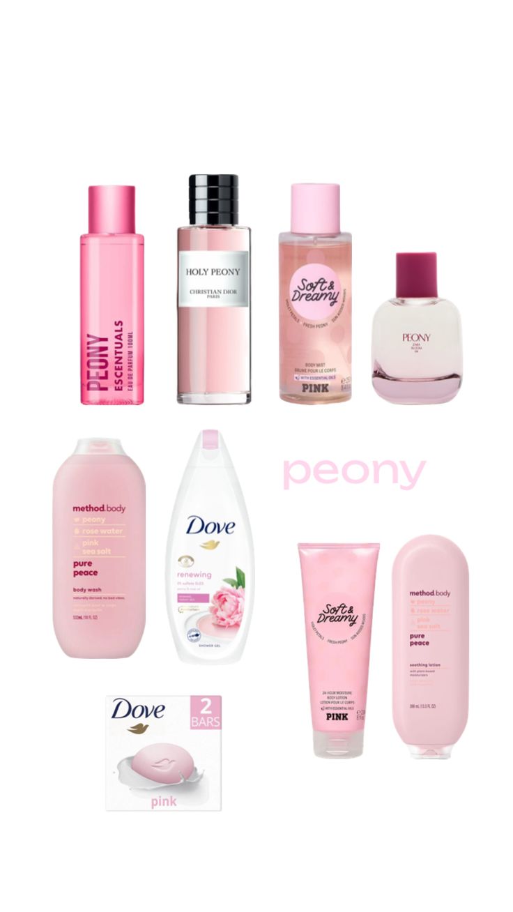 peony perfume combos Peony Scented Perfume, How To Smell Like Peonies, Peony Perfume Fragrance, How To Smell Like Peony, Sent Combos, Best Scent Combos, Smell Combos, Skincare Combos, Peony Perfume