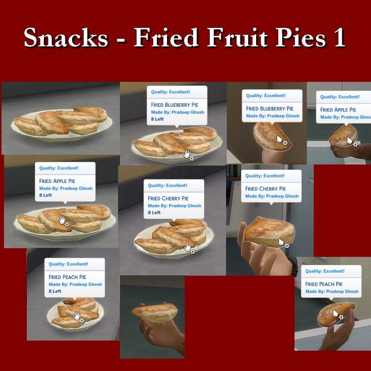 Sims 4 Edible Food CC