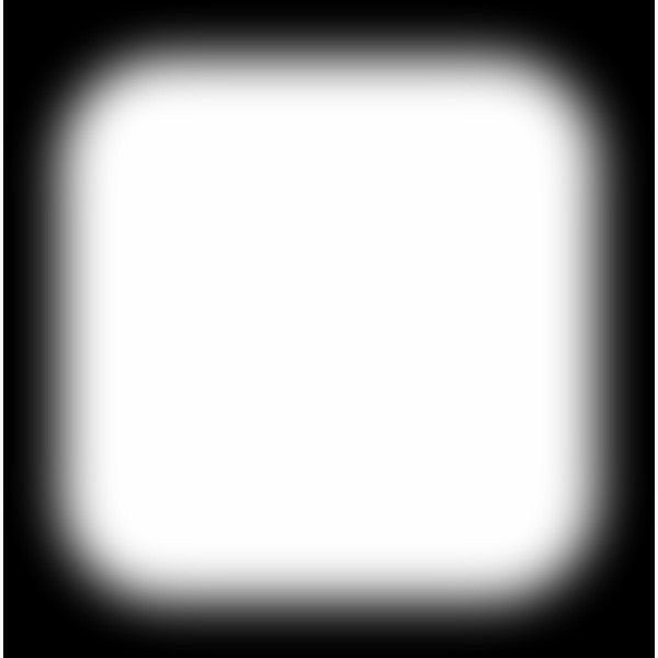 an empty square in the middle of a black and white background with space for text