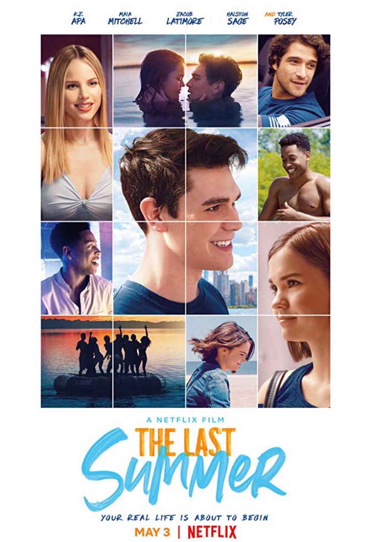 the movie poster for the last summer