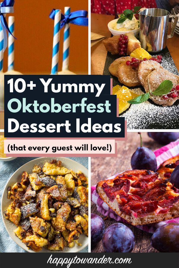 the top 10 yummy oktoberfest dessert ideas that every guest will love