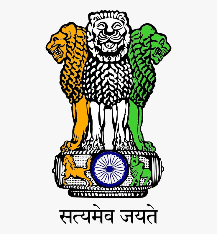 the emblem of india is shown in this image