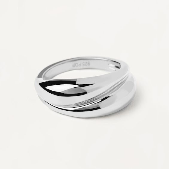 Attract attention when you wear this bold and luxe bypass ring from PDPAOLA™ at Zales. Sterling silver Polished ribbons widen and narrow in a bypass design Available in select sizes only Formal Bypass Ring With Modern Twist, Modern Twist Bypass Ring For Formal Occasions, Modern Twist Open Band Bypass Ring For Formal Occasions, Modern Dome Ring With Open Band, Modern Bypass Open Ring For Formal Occasions, Modern Open Bypass Ring For Formal Occasions, Modern Open Bypass Ring For Formal Events, Modern Twist Wide Band Rings With Polished Finish, Modern Bypass Ring With Polished Finish For Formal Occasions