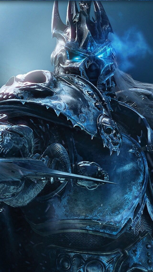 ♠️ The Lich, Lich King, Moon, Blue