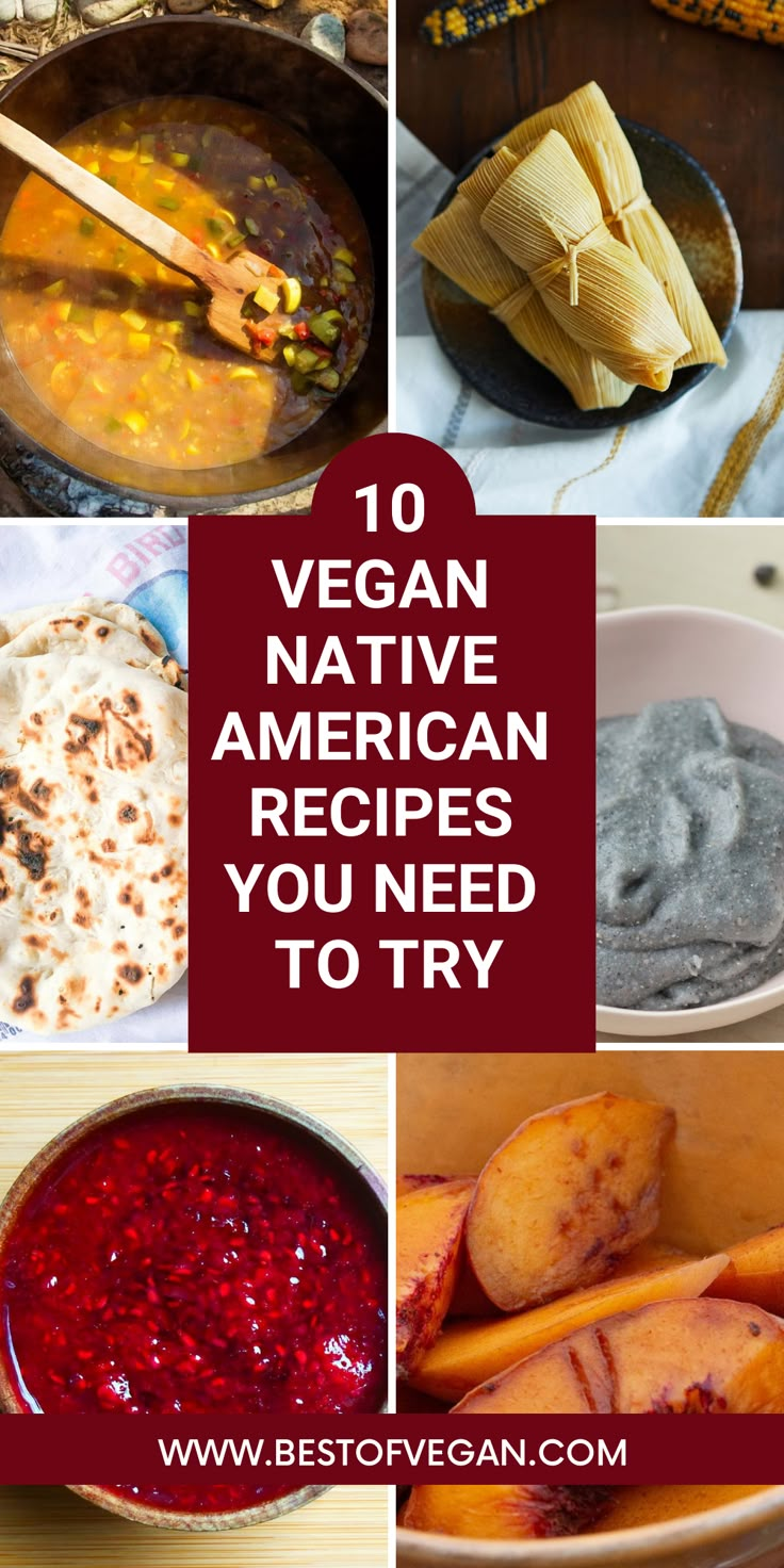 the top 10 vegan native american recipes you need to try in this postcard