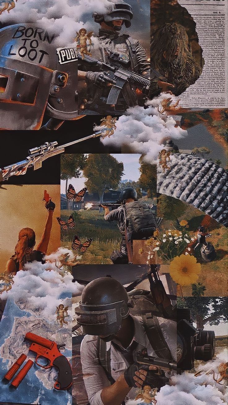 a collage of photos with people and objects in the sky, including an airplane