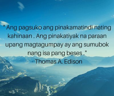 Best Inspirational & Motivational Quotes Tagalog | Tagalog love quotes ...