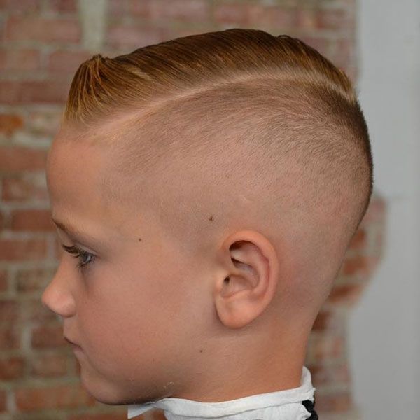 Kids Undercut Fade Haircut - Best Boys Fade Haircuts: Cool Taper Fade Haircuts For Kids - Low, Mid, High, Bald, Skin, Taper, Undercut Fades For Little Boys #boyshair #boyshaircuts #kidshaircuts #fade #boysfade #boysshorthair Undercut Fade Haircut, Taper Undercut, Kids Undercut, Kids Fade Haircut, Skin Taper, Cool Haircuts For Boys, High Top Haircut, Classic Quiff, Stylish Boy Haircuts