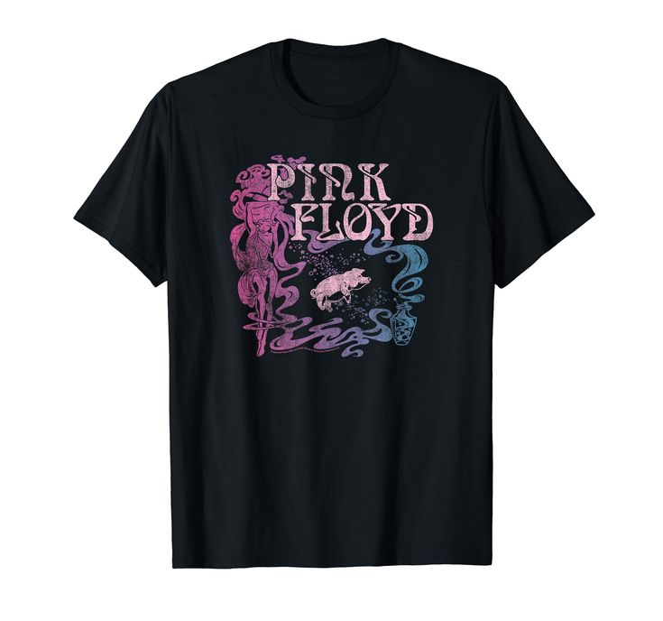 PRICES MAY VARY. Lightweight, Classic fit, Double-needle sleeve and bottom hem Animal Tshirt, Pink Floyd, Branded T Shirts, Fabric Texture, Top Fashion Brands, Types Of Printing, Shop Top, Fashion Brands, Boho Fashion