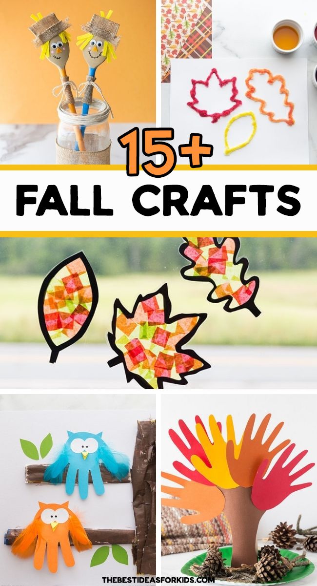 fall crafts for kids that are fun and easy to make