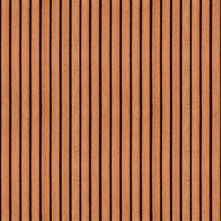 an orange and brown striped wallpaper with vertical lines in the center, as well as horizontal stripes on it