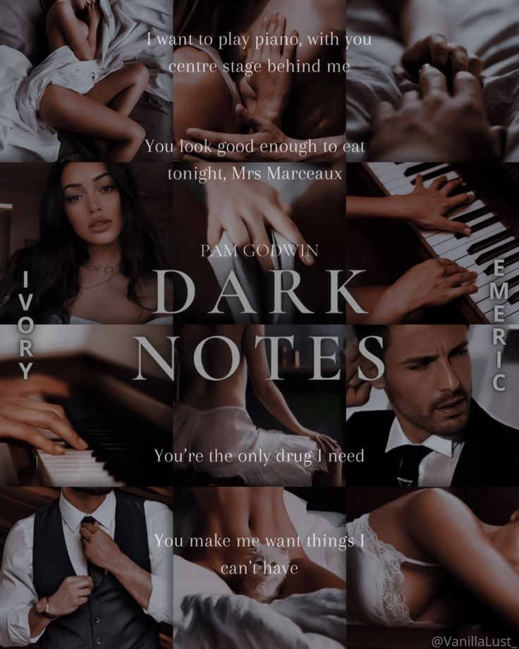 the movie poster for dark notes