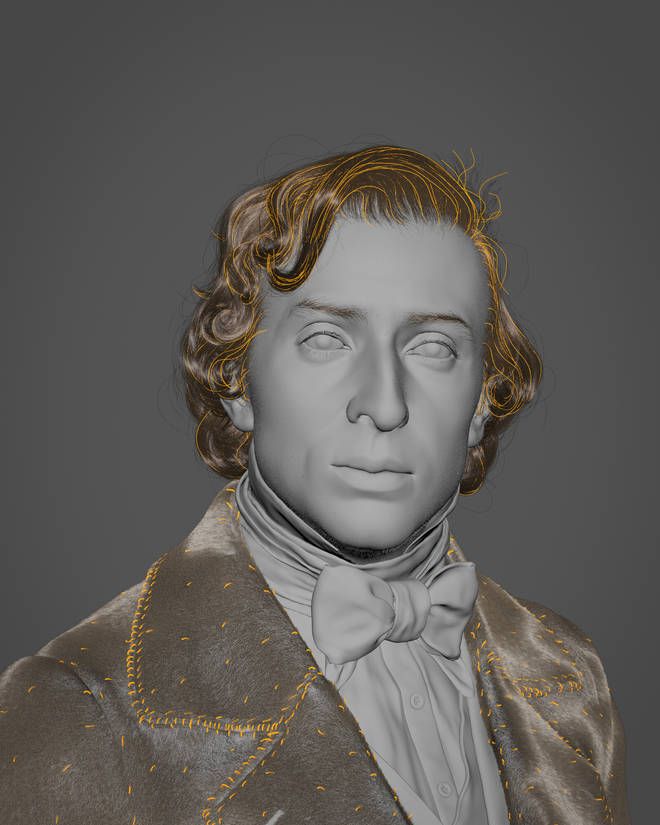 Chopin’s face is brought to life in artist’s incredible 3D portraits - Classic FM Frederick Chopin, Warsaw Museum, 3d Portrait, Frédéric Chopin, Digital Sculpting, Type Of Person, Historical People, Character Modeling, Classical Music