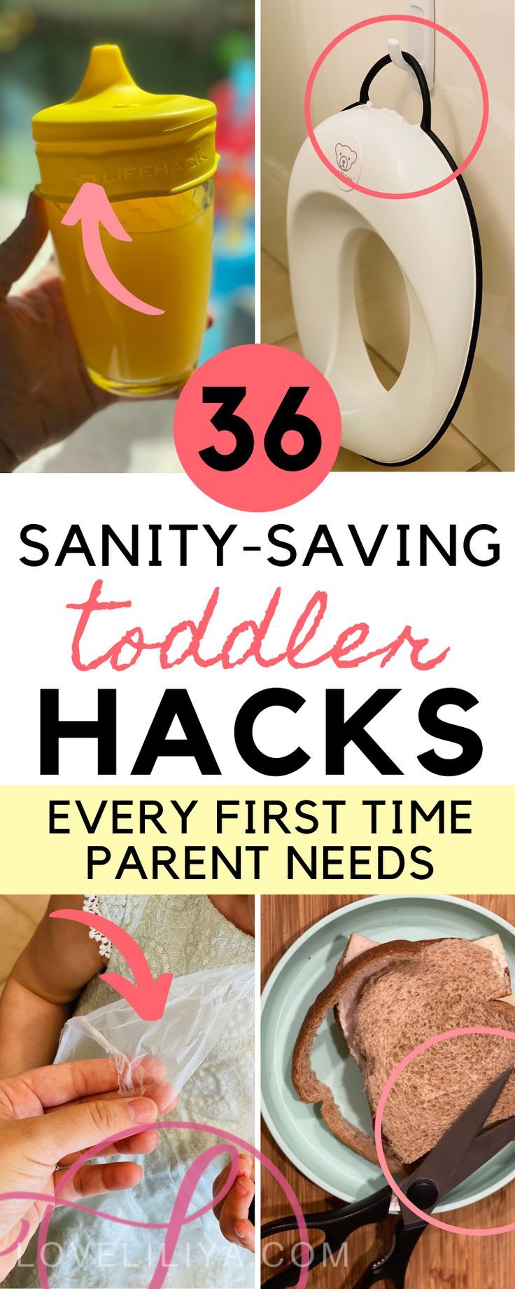 the words saniti - saving toddler hacks every first time parent needs