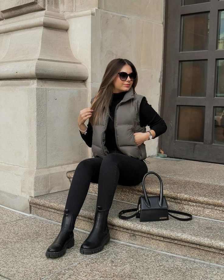 Chique Outfit, Look Legging, Winter Fashion Outfits Casual, Chic Fall Outfits, Paris Mode, Trendy Fall Outfits, Looks Black, Stylish Work Outfits, Outfit Trends