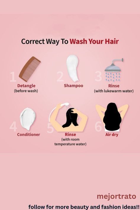 Hair Washing Routine, Healthy Hair Routine, Easy Care Hairstyles, Hair Mistakes, Hair Growing Tips, Natural Face Skin Care, Homemade Hair Products, Perfect Skin Care Routine, Healthy Hair Tips