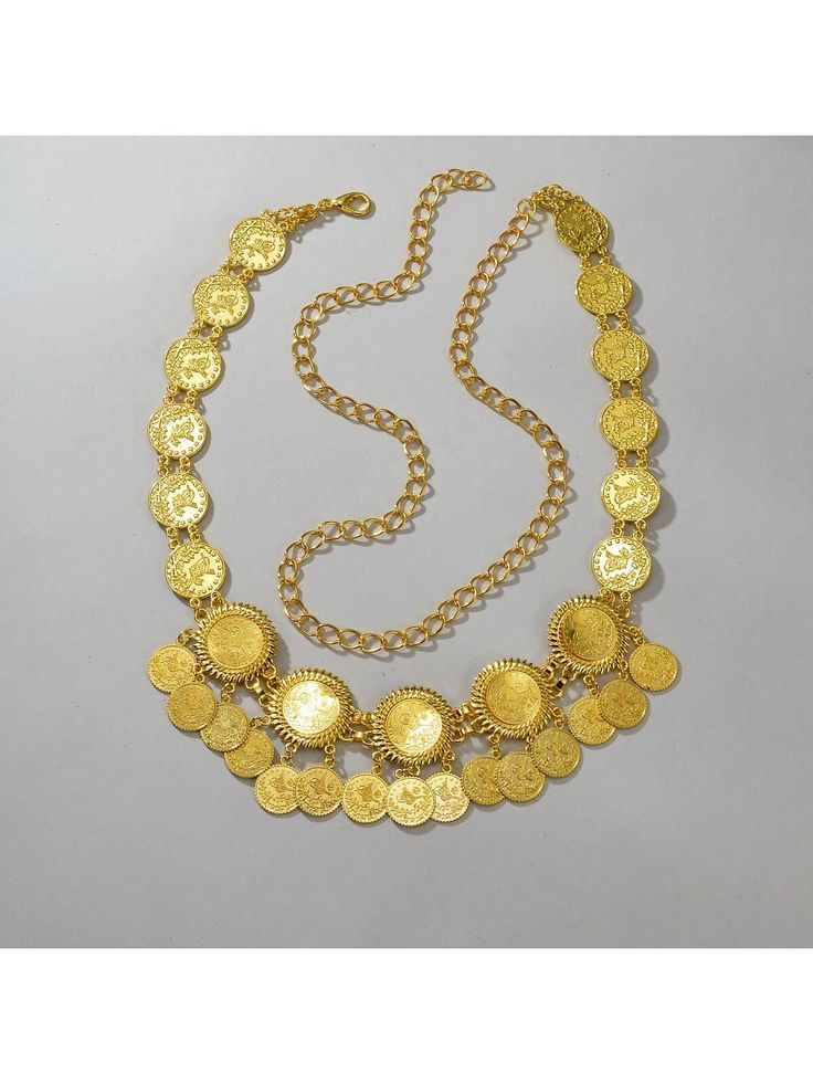 Fashionable Golden Heavy Metal Coin Tassel Waist Chain For Women Dress Accessories Halloween Gold    Zinc Alloy Tribal   All Wedding & Event, size features are:Bust: ,Length: ,Sleeve Length: Gold Collar, Waist Chain, Bridal Belt, Kids Beachwear, Bridal Accessories, Apparel Accessories, Heavy Metal, Dress Accessories, Wedding Accessories