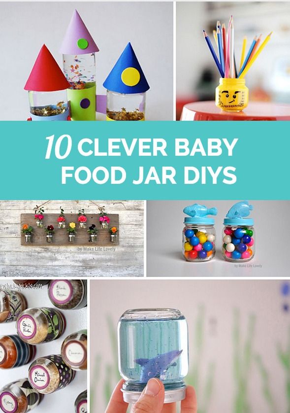 the top ten clever baby food jar diys