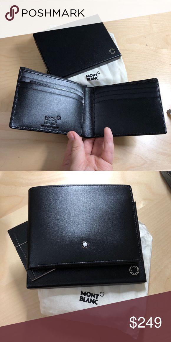 Mont Blanc Wallet Mod: 30618 New Made in Germany Have original box Bags Wallets Mont Blanc Wallet, Box Bags, Man Style, Wallet Bag, Travel Style, Wallet Men, Wallets, Original Box, Germany