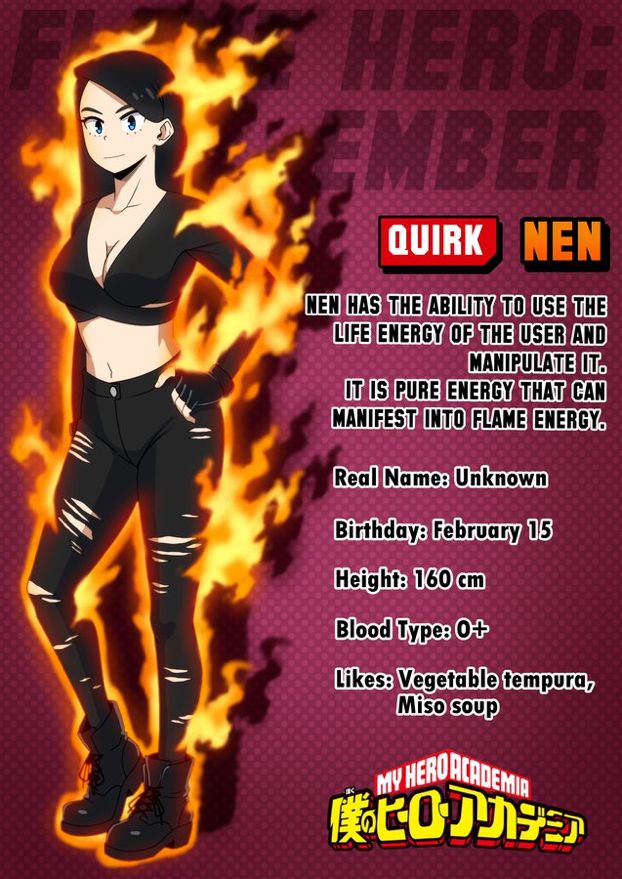 the poster for an upcoming event with a woman in black outfit and flames behind her