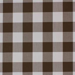 a brown and white checkered table cloth