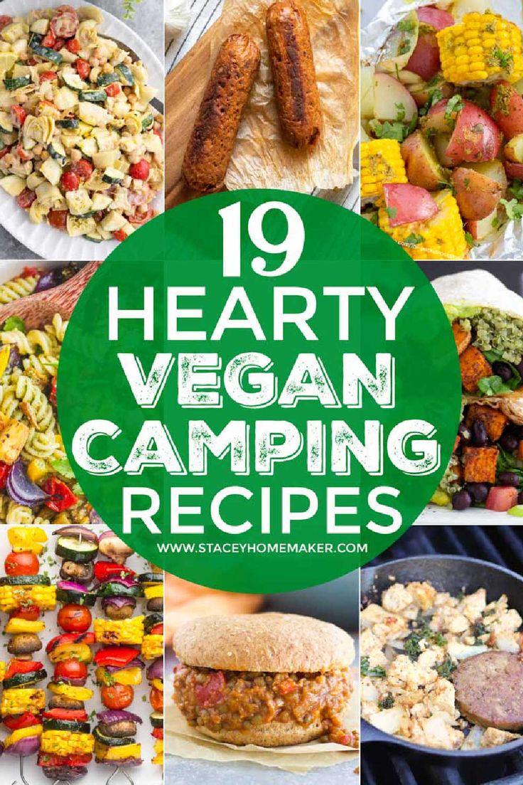 the top ten healthy vegan camping recipes