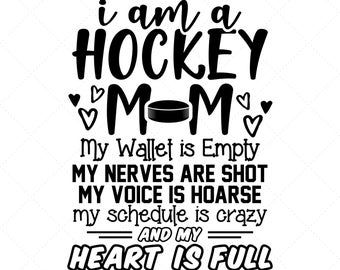 i am a hockey mom svg file