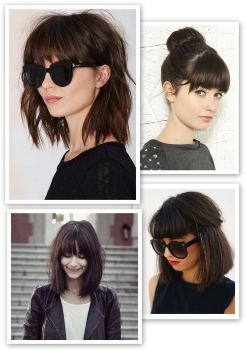 Shaggy Chin Length Hair With Bangs, Short Hair With Fringe Bangs Choppy Layers, Medium Lob With Bangs, Dark Short Hair Color Ideas, Hair French Style, Moon Bangs, Shoulder Length Bob With Bangs, Half Moon Bangs, A Line Bob With Bangs