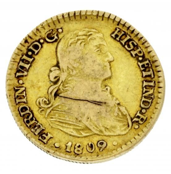 an old gold coin with the image of george washington