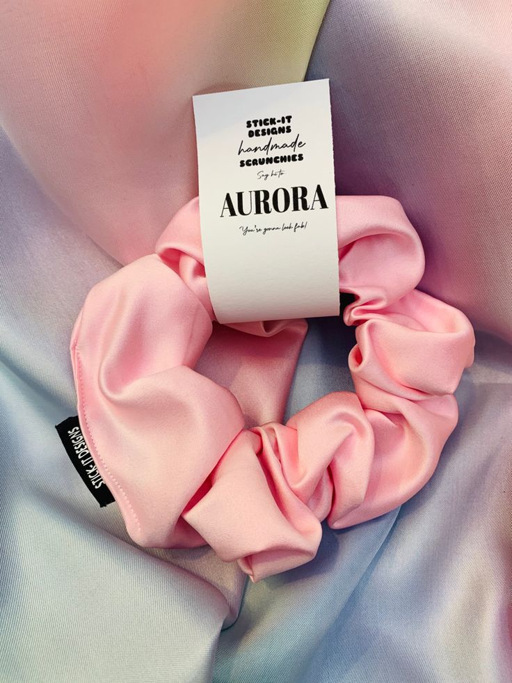 Say hi to Aurora! I have given all my satin scrunchies a unique name. This is Aurora. Available on my etsy store on 28/05/21 @11am Diy Hair Scrunchies, Satin Scrunchies, Unique Name, Unique Names, Hair Scrunchies, Diy Hair, Scrunchie Hairstyles, Instagram Shop, Say Hi