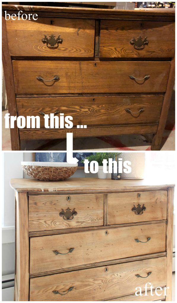 an old dresser has been transformed into a beautiful piece of furniture