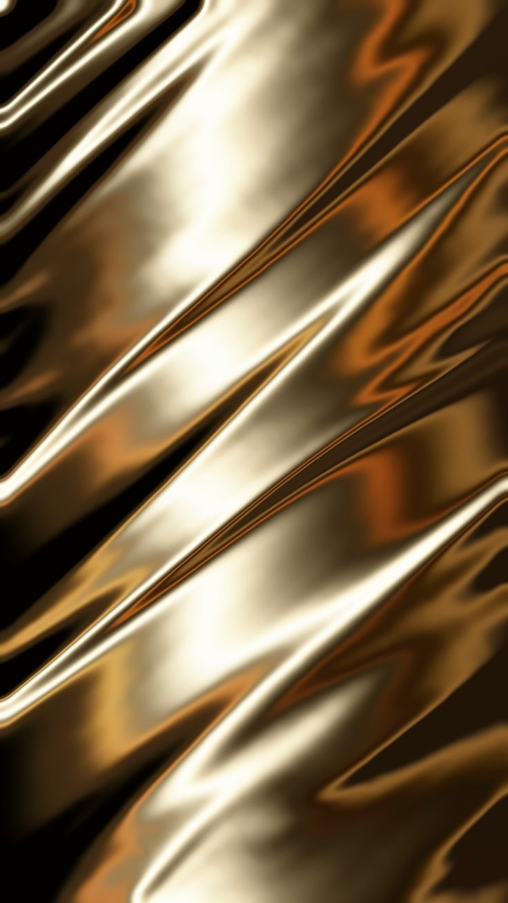 an abstract gold and black background with wavy lines