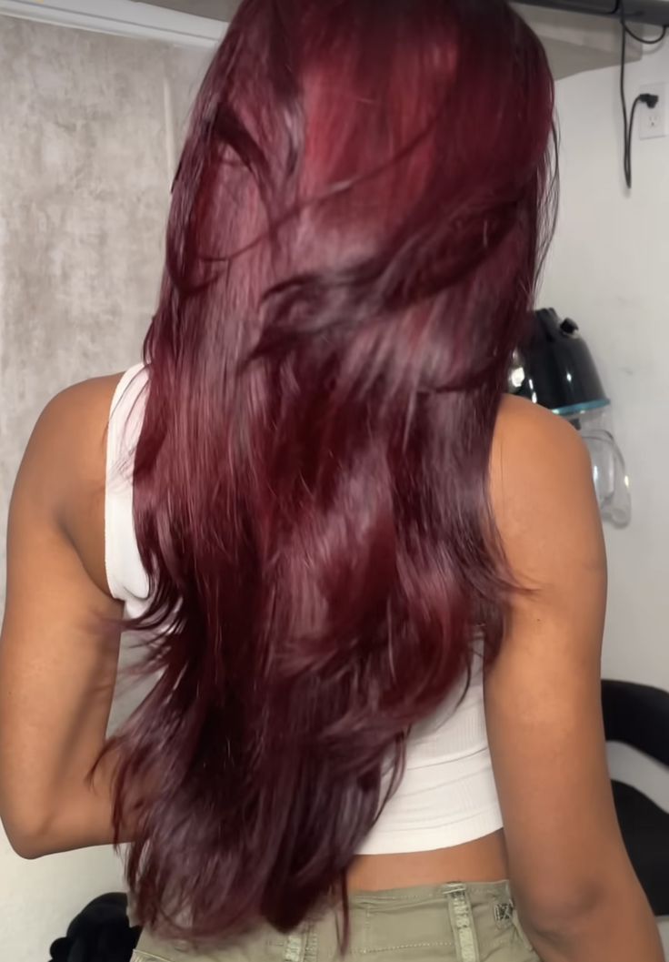 Purplish Red Hair, Red Hair Inspo, Hair Colour, Hair Inspo, Her Hair, Red Hair, Hair Hair, Hair Color, Hairstyles