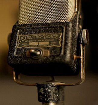 an old microphone with the caption from rustic meets vintage visit