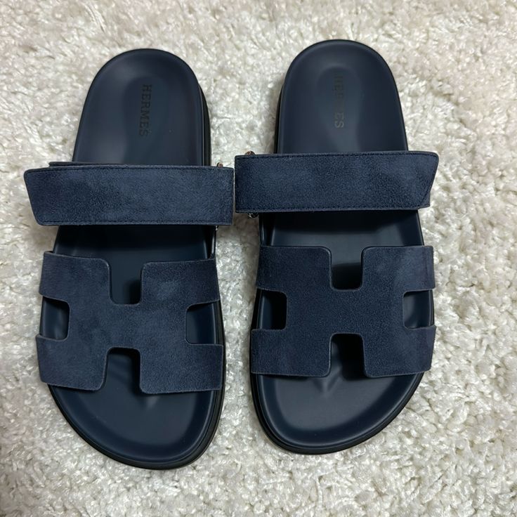 Brand New Available In Size 37.5 Or 38 New Season Color Sold Out Everywhere! Comes With Original Box And Dust Bags. Hermes Oran Sandals Gray, Hermes Sandals Pool, Hermes Takara Sandal, Slides Slippers, Summer Heels, Fresh Kicks, Elegant Shoes, Swag Shoes, Season Colors