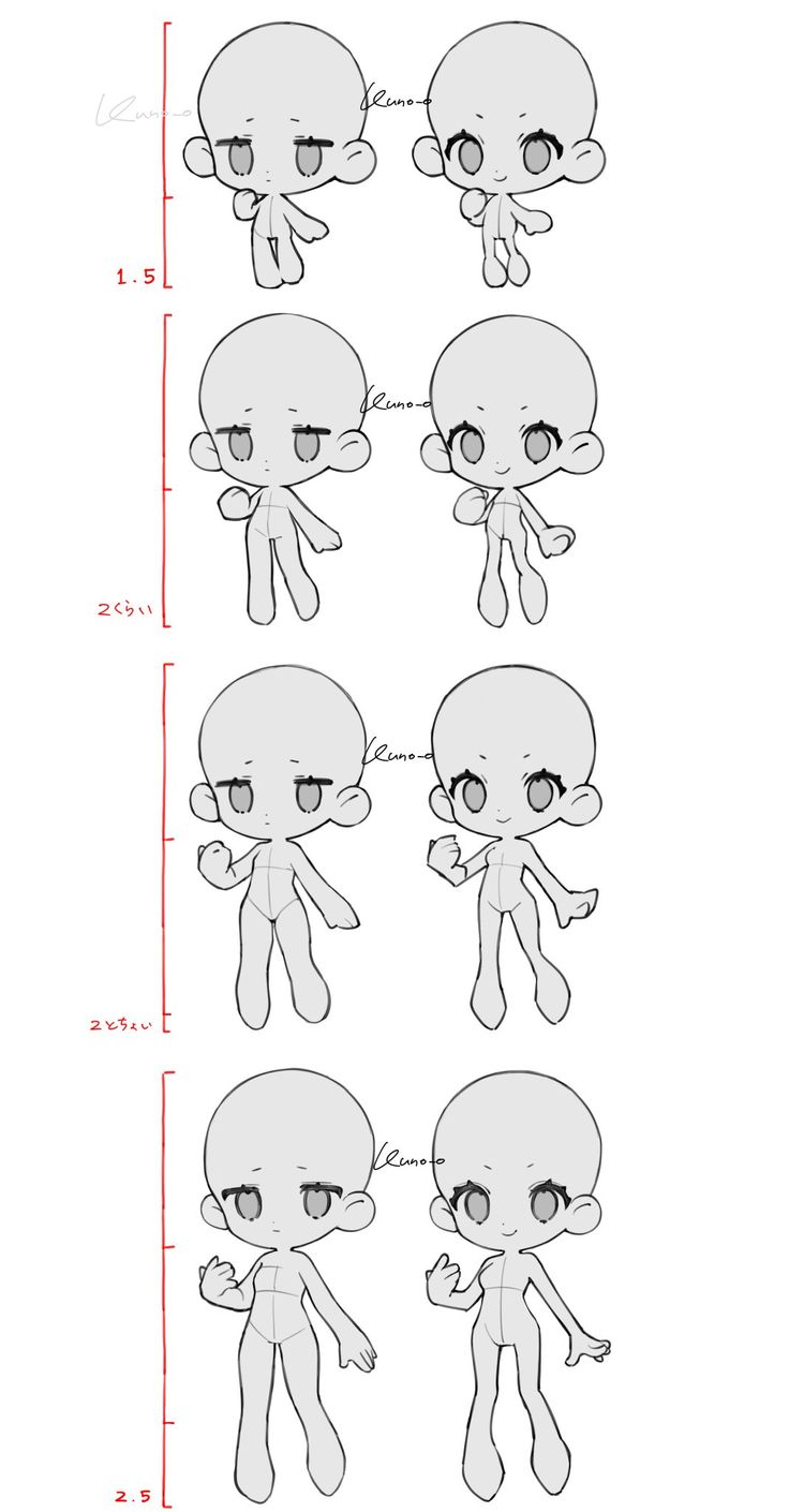 an animation character's face and head, with different angles to the left side